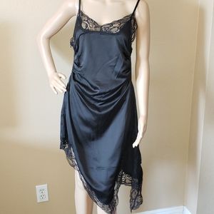 🔥Satin Slip Lace Dress